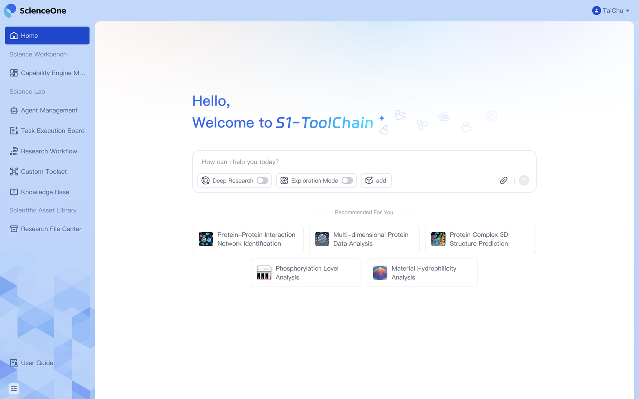 ToolChain System Interface